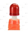 Cono plegable para controles policiales