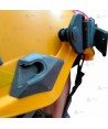 Gafas de protección estancas para casco forestal Fox
