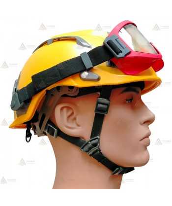 Gafas de protección estancas para casco forestal Fox