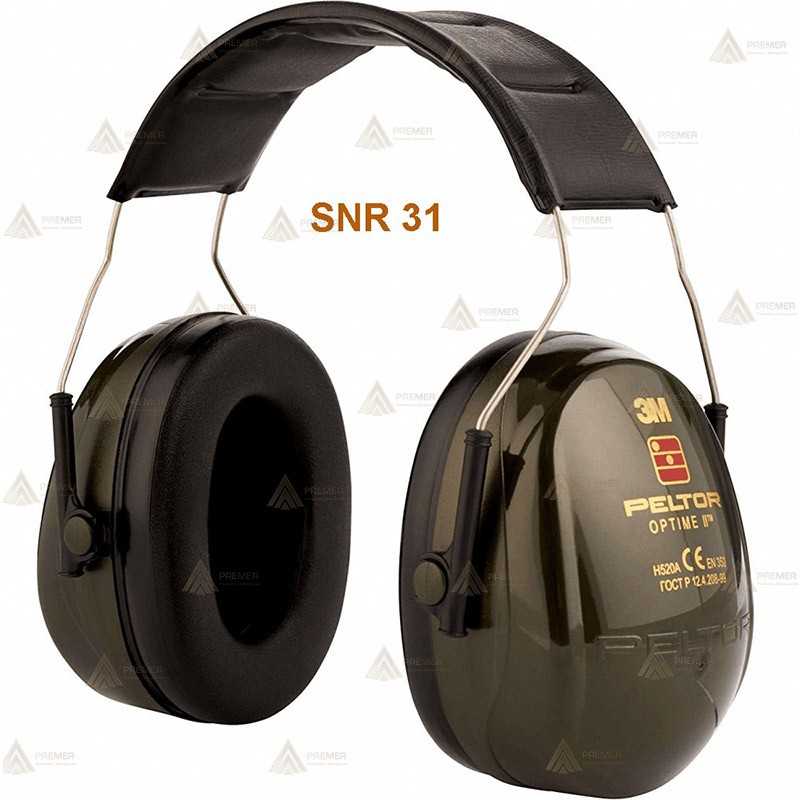 Orejeras auditivas Peltor Optime lll -SNR 31-DB  para tiro