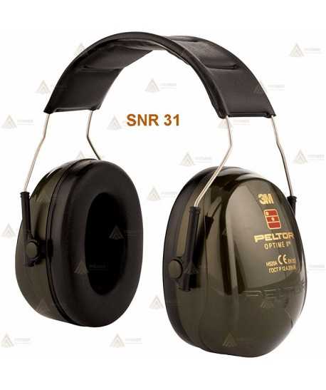Orejeras auditivas Peltor Optime lll -SNR 31-DB  para tiro