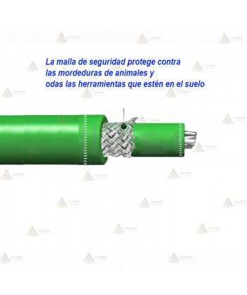Rollo Cable armado Auto-Now de Ø 3,6 mm verde y naranja para desbrozadoras