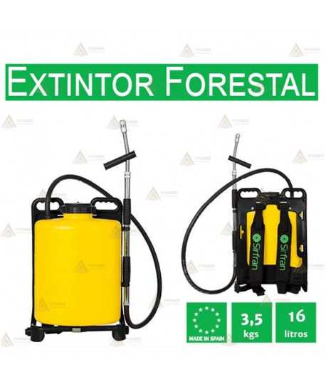 Mochila forestal rígida con espaldera de 16 litros