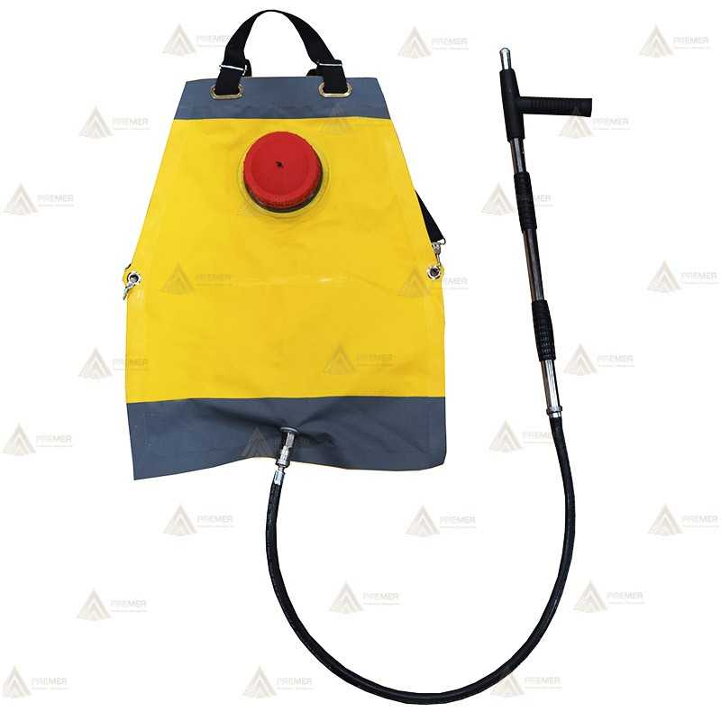 Mochila extintora flexible Genfo para forestales