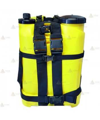 Arnés ergonómico para mochilas extintoras rígidas para forestales