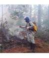 Mochila extintora rígida para forestales