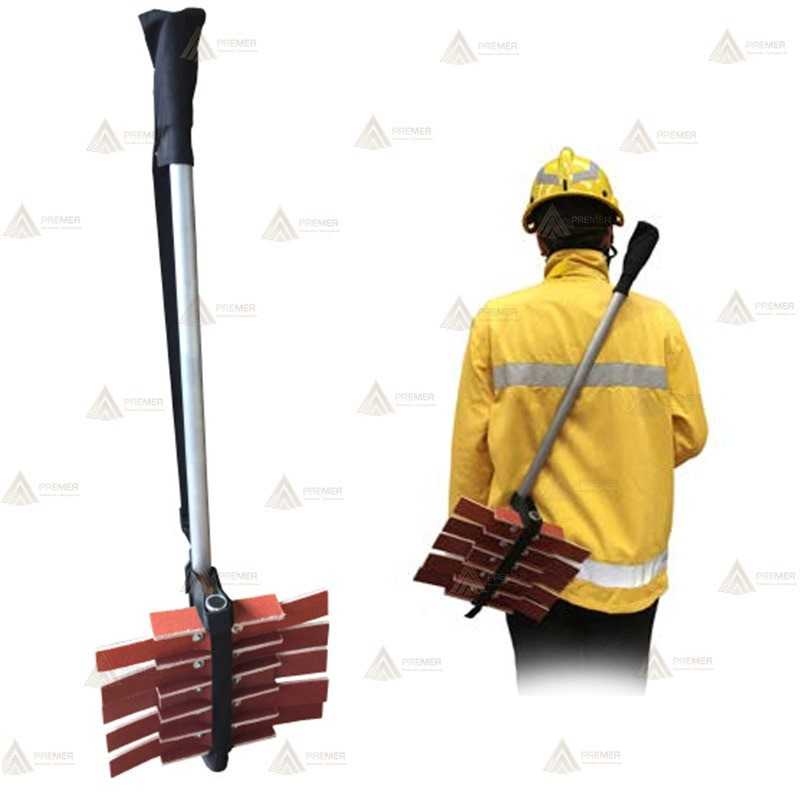 Batefuegos extensible  con mango elástico y telescópico hasta 2 metros