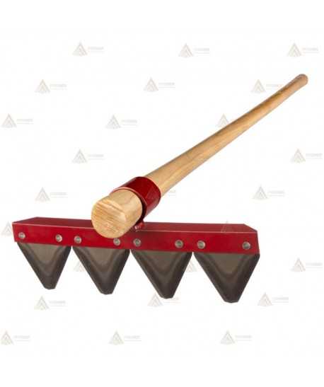 Rastrillo forestal de 4 dientes intercambiables
