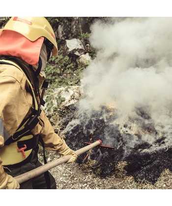 Rastrillo forestal de 4 dientes intercambiables
