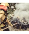 Rastrillo forestal de 4 dientes intercambiables