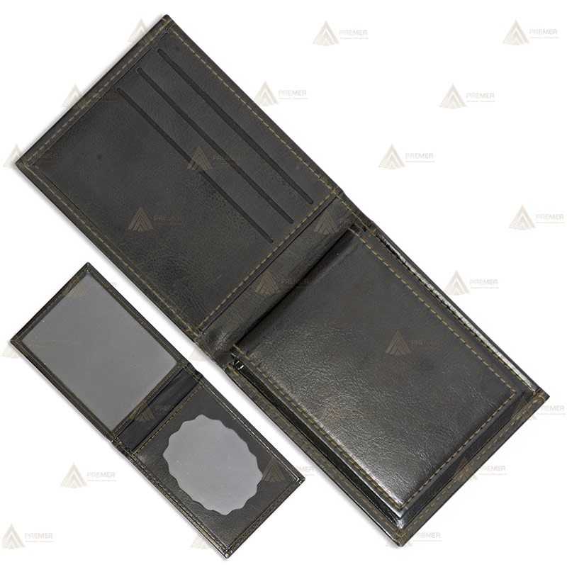 Cartera doble para chapa de identificación