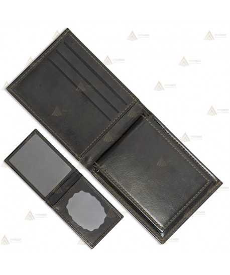 Cartera doble para chapa de identificación