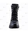 Botas táctica de piel flor y cordura con plantilla y puntera de seguridad
