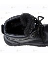 Bota de piel con puntera y plantilla de seguridad no metálicas con forro para policía