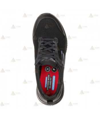 Zapatilla para uniformidad Skechers Squad SR de horma ancha para mujer color negro