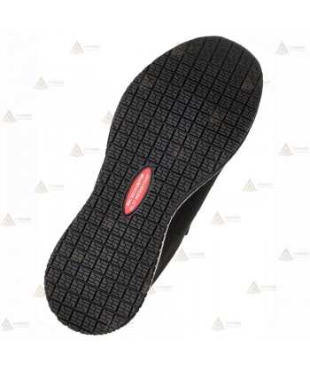 Zapatilla para uniformidad Skechers Squad SR de horma ancha para mujer color negro
