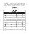 Zapatilla para uniformidad Skechers Squad SR de horma ancha para mujer color negro