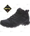 Botas tácticas de caña baja color negro de Adidas Terrex AX3 MID GTX con Goretex