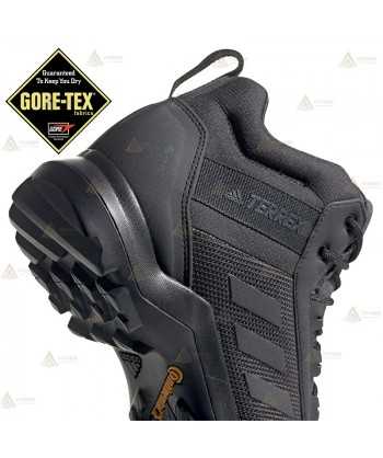 Botas tácticas de caña baja color negro de Adidas Terrex AX3 MID GTX con Goretex