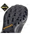 Botas tácticas de caña baja color negro de Adidas Terrex AX3 MID GTX con Goretex