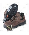 Bota de piel Nobuck de seguridad con membrana Goretex para forestales