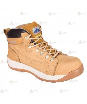 Bota de piel nobuck con puntera de seguridad SB HRO  (300º) para forestales