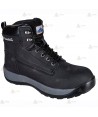 Bota panamá de seguridad en piel Nobuck S3 para forestales