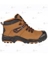 Botas de seguridad de piel Nobuck S3 para forestales