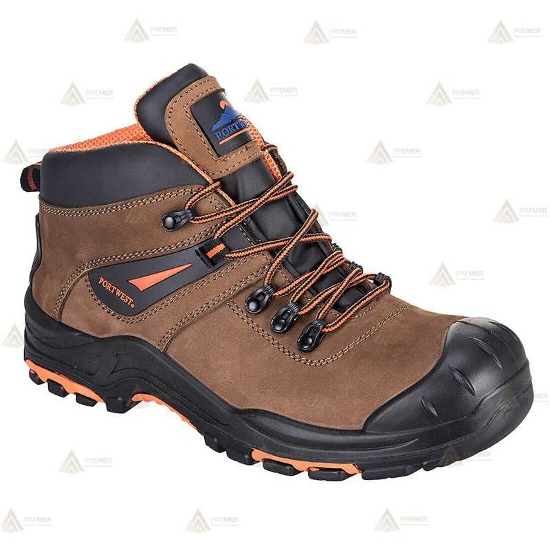 Botas de seguridad de piel Nobuck S3 para forestales