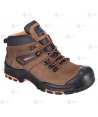 Botas de seguridad de piel Nobuck S3 para forestales