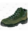 Bota de piel Nobuck de seguridad no metal S3 para forestales