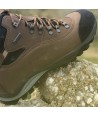 Bota de piel Nobuck de caña baja con Goretex para forestales