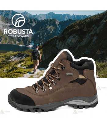 Bota de piel Nobuck de caña baja con Goretex para forestales