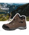 Bota de piel Nobuck de caña baja con Goretex para forestales