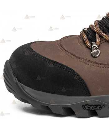 Bota de piel Nobuck de caña baja con Goretex para forestales