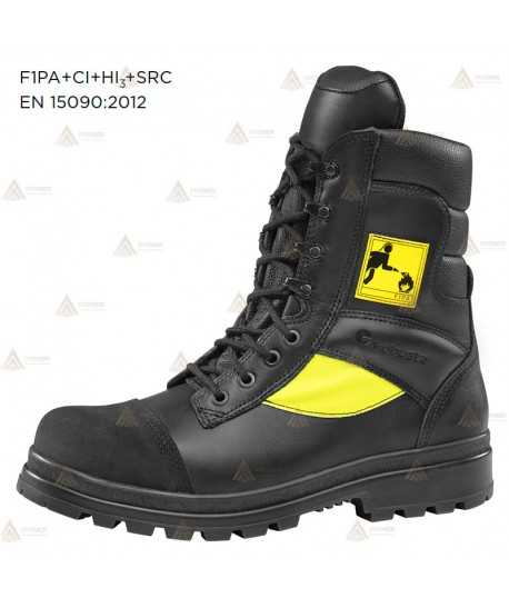 Bota con plantilla de seguridad F1PA para bomberos