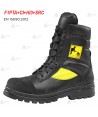 Bota con puntera y plantilla de seguridad F1PTA para bomberos