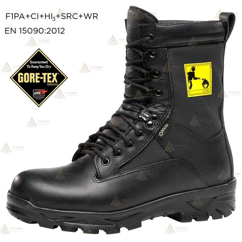 Bota de Goretex de seguridad F1PA para bomberos