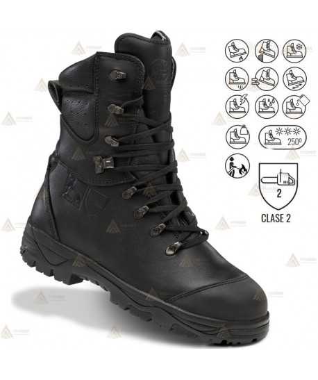 Bota F2A para bomberos con protección motosierra  (Clase 2)