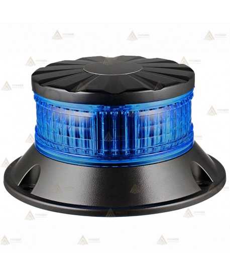 Baliza LED azul, de alta potencia para vehículos policiales y emergencia