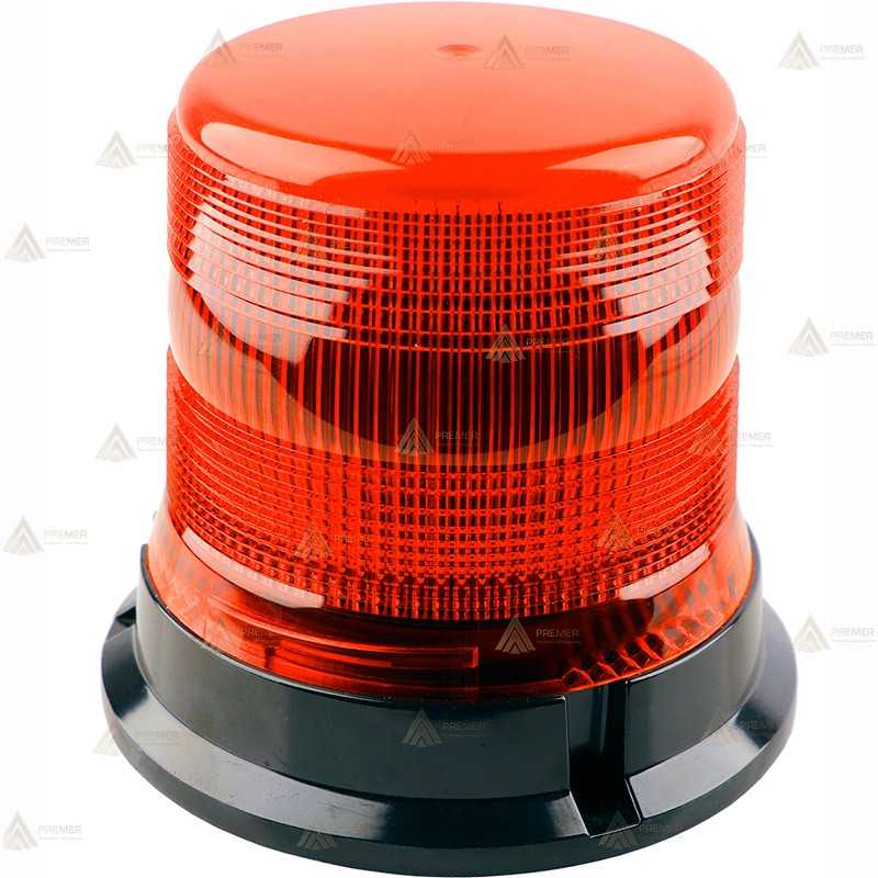Baliza de leds rojas de alta potencia para vehículos de emergencias