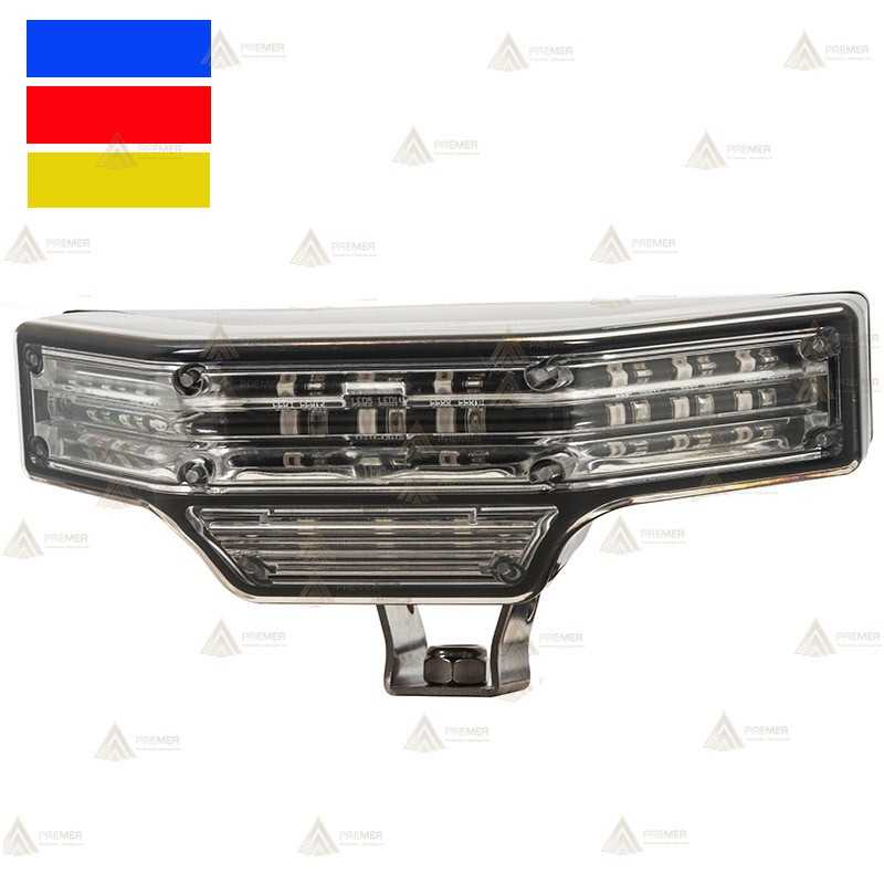 Foco de superficie con 9 leds de colores ámbar, azul o rojo para emergencias