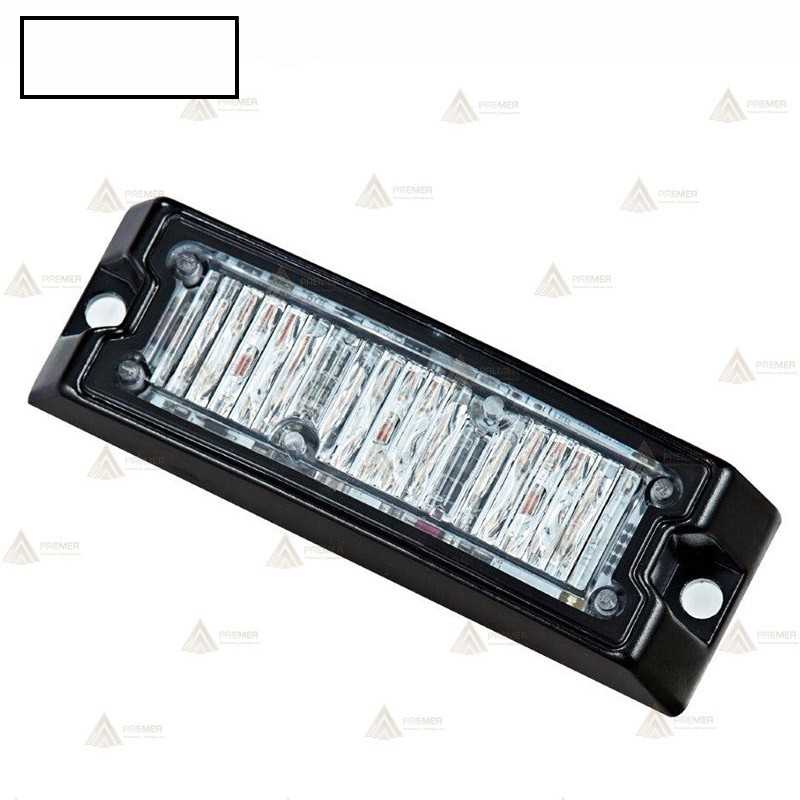Foco direccional empotrable de 3 leds blancos para vehículos