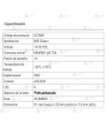 Foco direccional empotrable 6 leds para vehículos de emergencias