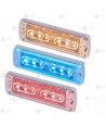 Foco direccional empotrable 6 leds para vehículos de emergencias