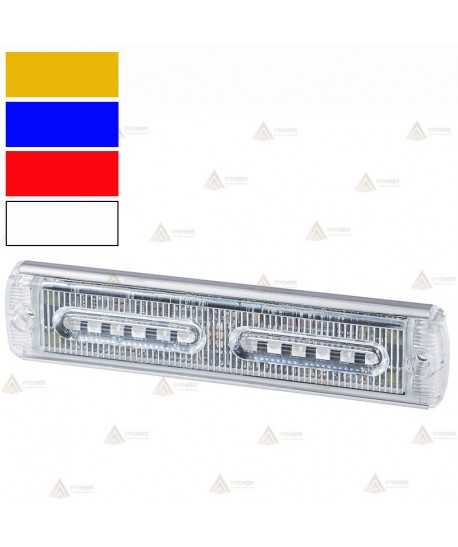 Foco direccional empotrable 12 leds para vehículos de emergencias
