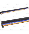 Barra direccional con leds ámbar/azul de 107,4 cm. para vehículos de emergencias