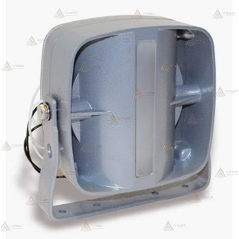 Altavoz exterior compacto de 100 W para vehículos de emergencias
