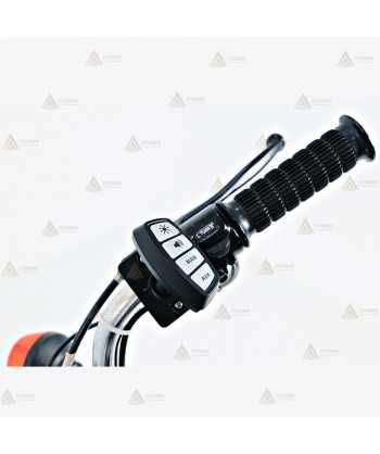 Kit de luces para motos de policía con mástil de 24 leds