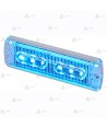 Kit de luces de señalización para bicicleta de policía
